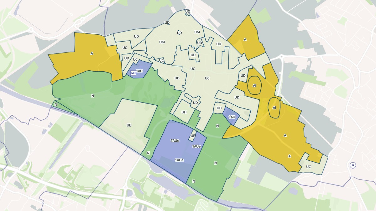 Aperçu cartographique de Évin-Malmaison, centré sur la commune