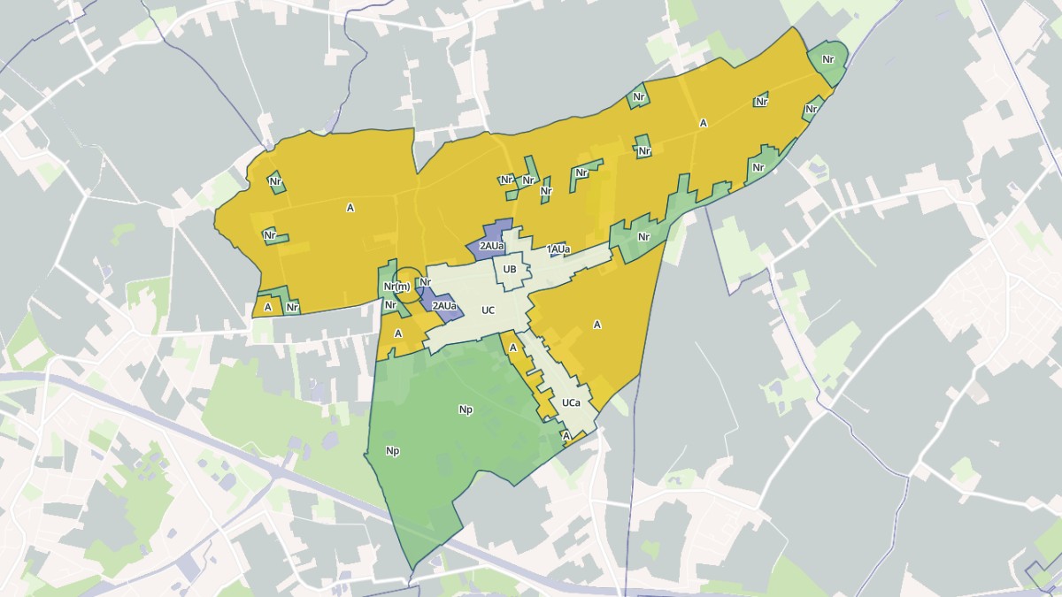 Aperçu cartographique de Festubert, centré sur la commune
