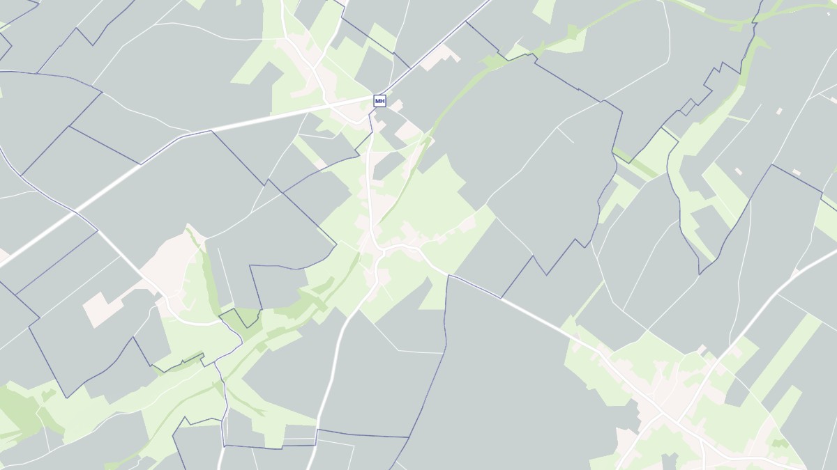 Aperçu cartographique de Fortel-en-Artois, centré sur la commune