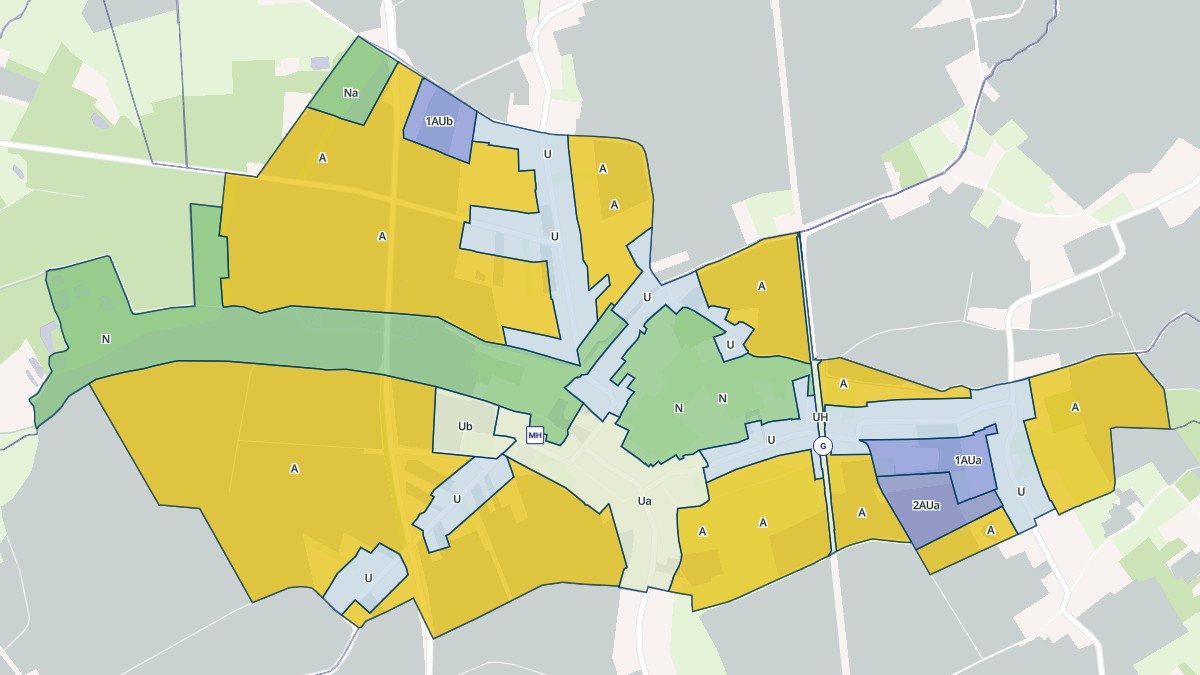 Aperçu cartographique de Ham-en-Artois, centré sur la commune