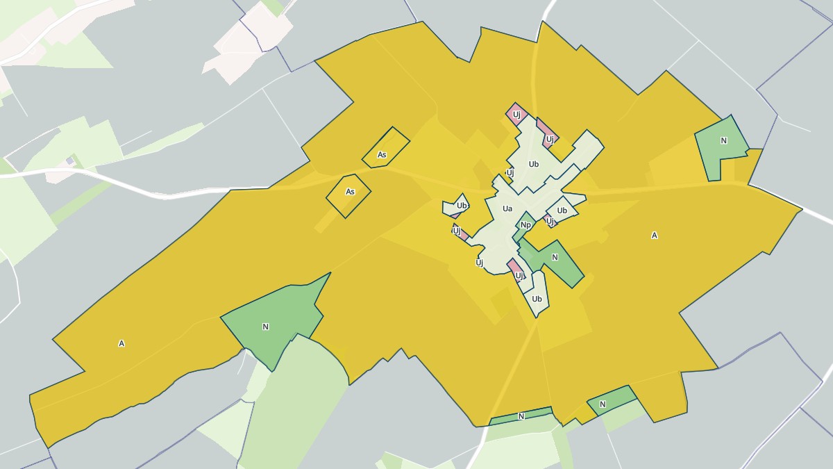 Aperçu cartographique de Hauteville, centré sur la commune