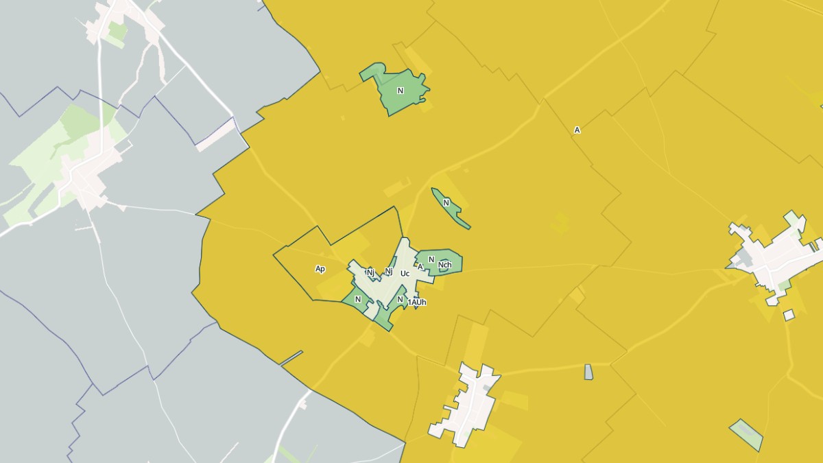 Aperçu cartographique de Hendecourt-lès-Cagnicourt, centré sur la commune