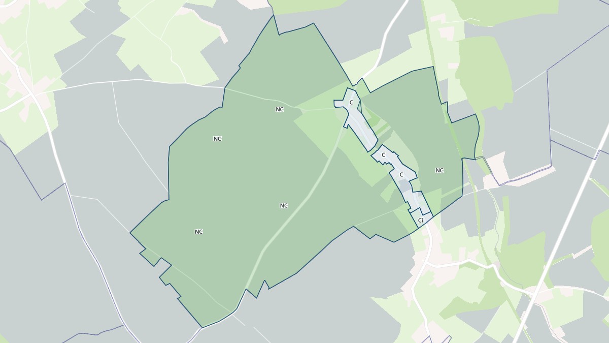 Aperçu cartographique de Herlincourt, centré sur la commune