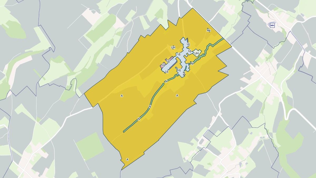Aperçu cartographique de Hermin, centré sur la commune