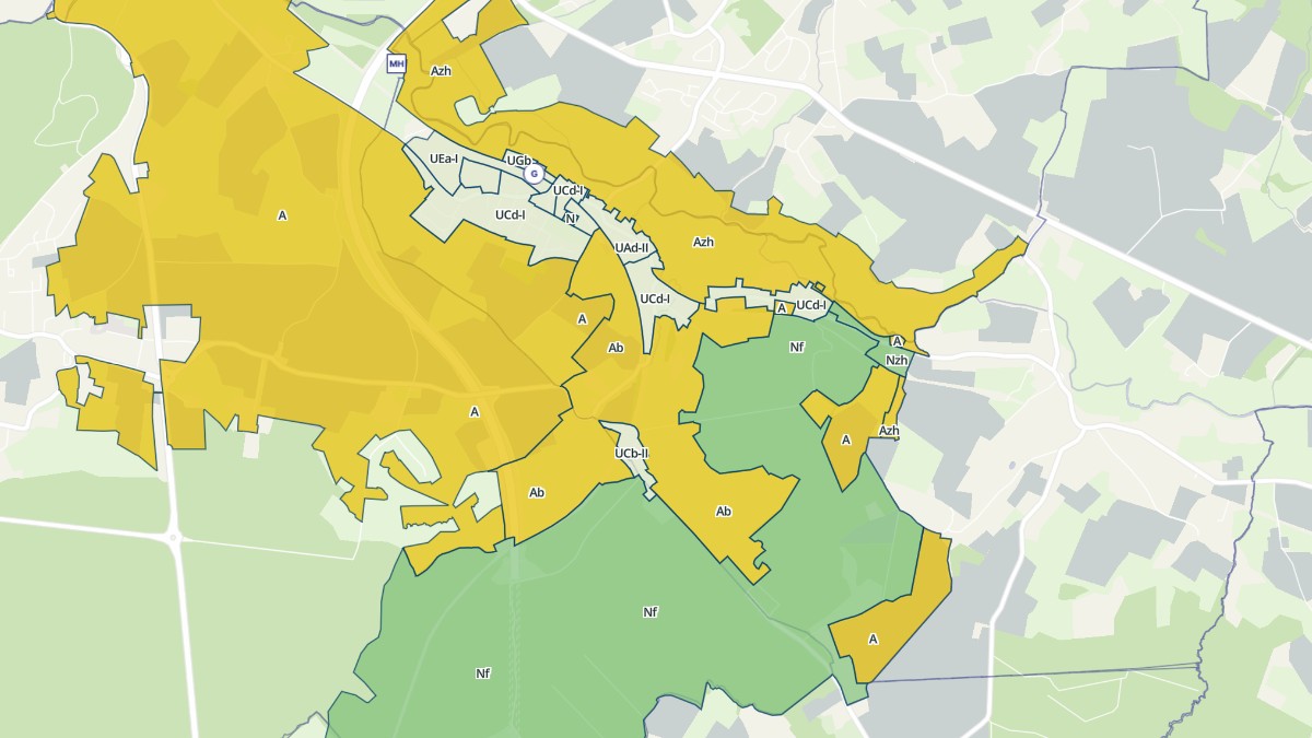 Aperçu cartographique de Hesdigneul-lès-Boulogne, centré sur la commune