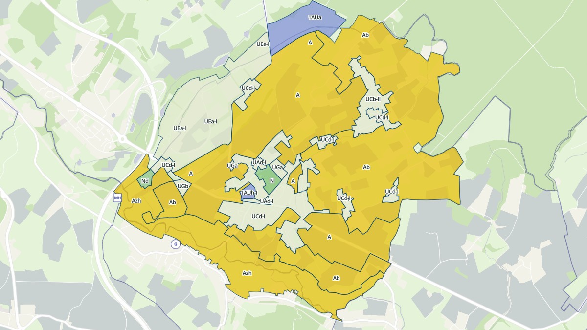 Aperçu cartographique de Hesdin-l'Abbé, centré sur la commune