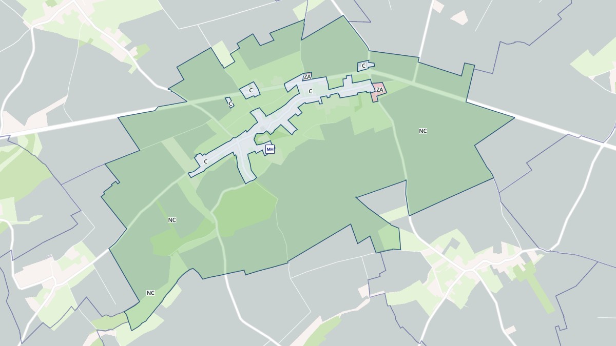 Aperçu cartographique de Humières, centré sur la commune