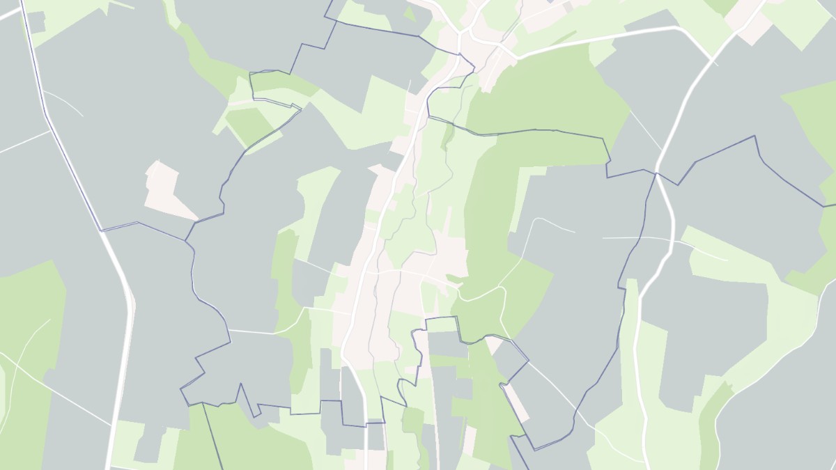 Aperçu cartographique de Inxent, centré sur la commune