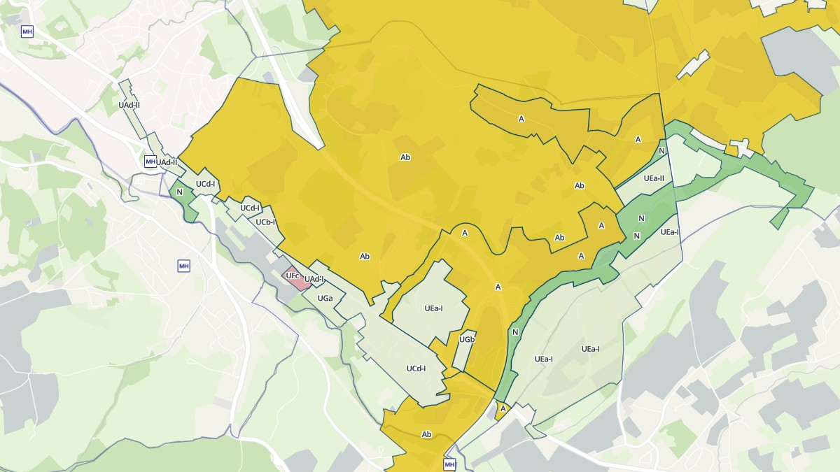 Aperçu cartographique de Isques, centré sur la commune