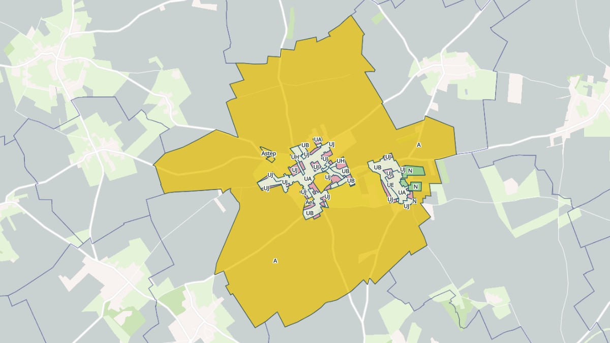 Aperçu cartographique de Izel-lès-Hameau, centré sur la commune