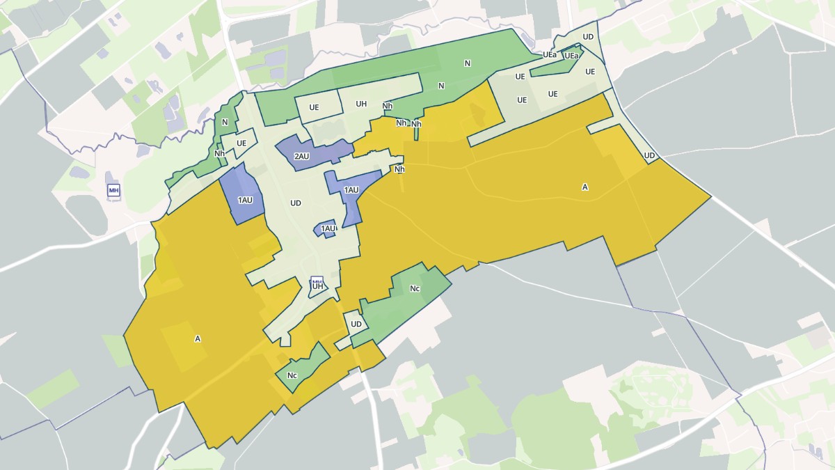 Aperçu cartographique de Lambres-lez-Aire, centré sur la commune