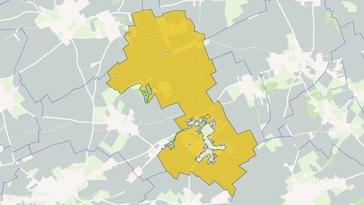 Aperçu cartographique de Lattre-Saint-Quentin, centré sur la commune