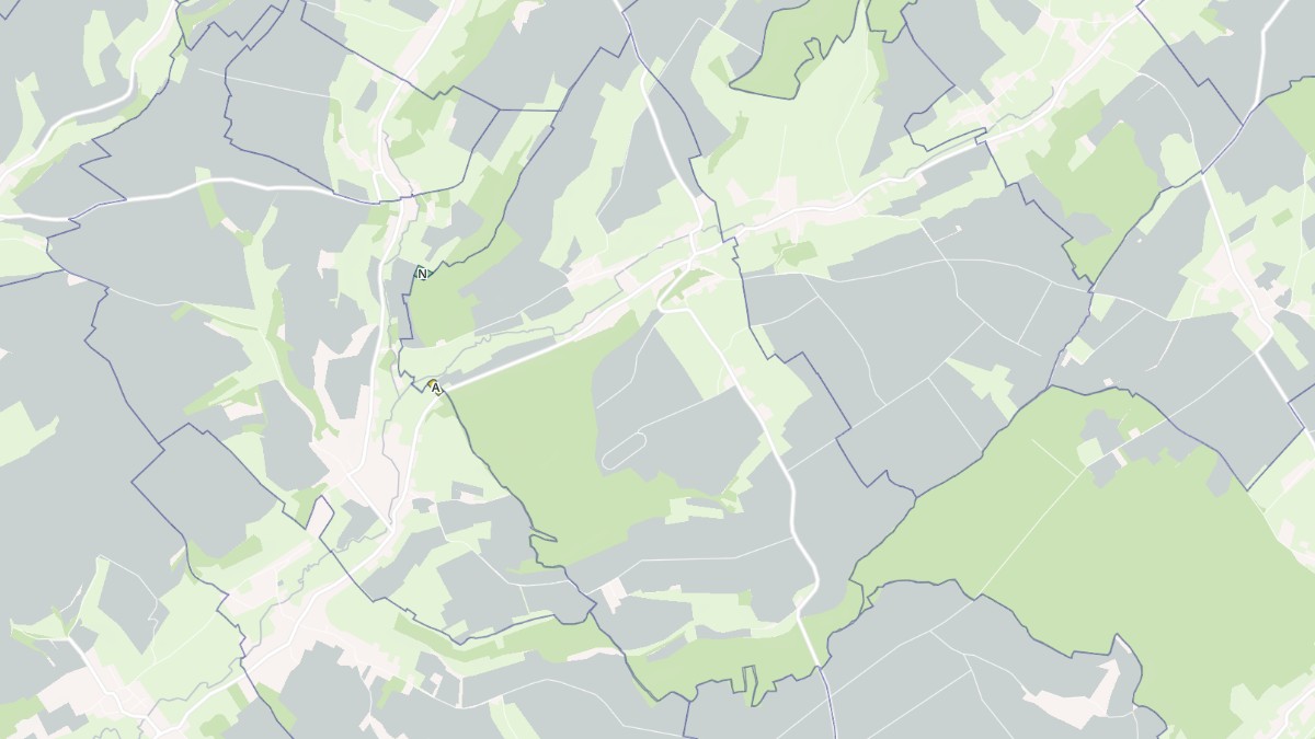 Aperçu cartographique de Lebiez, centré sur la commune