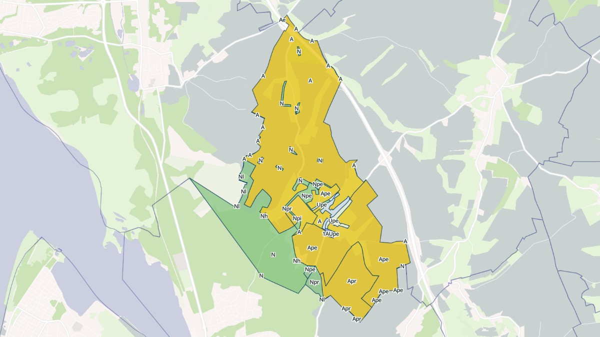 Aperçu cartographique de Lefaux, centré sur la commune