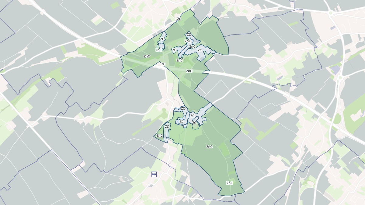 Aperçu cartographique de Lespesses, centré sur la commune