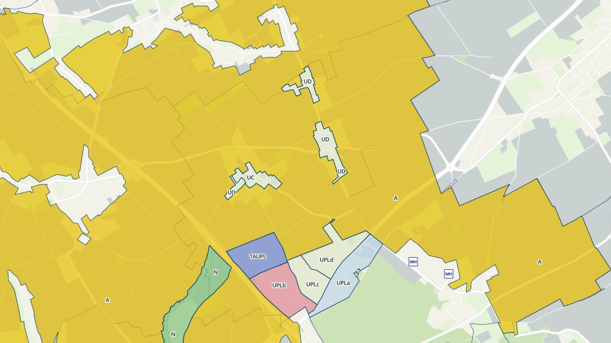 Aperçu cartographique de Leulinghem, centré sur la commune