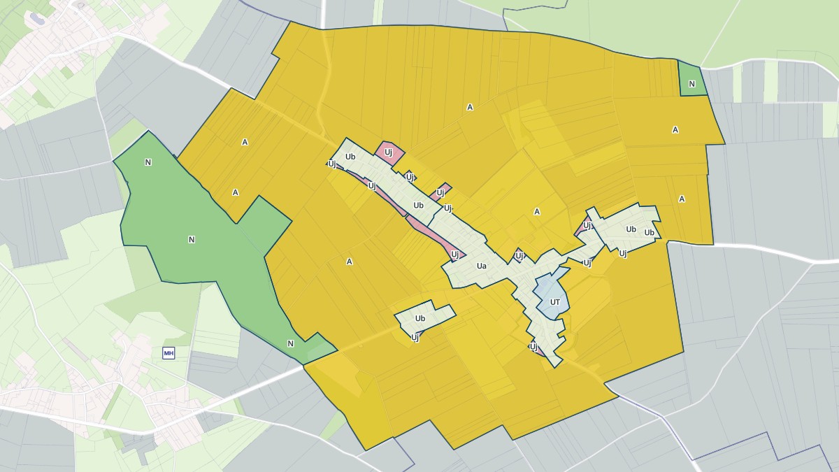 Aperçu cartographique de Liencourt, centré sur la commune