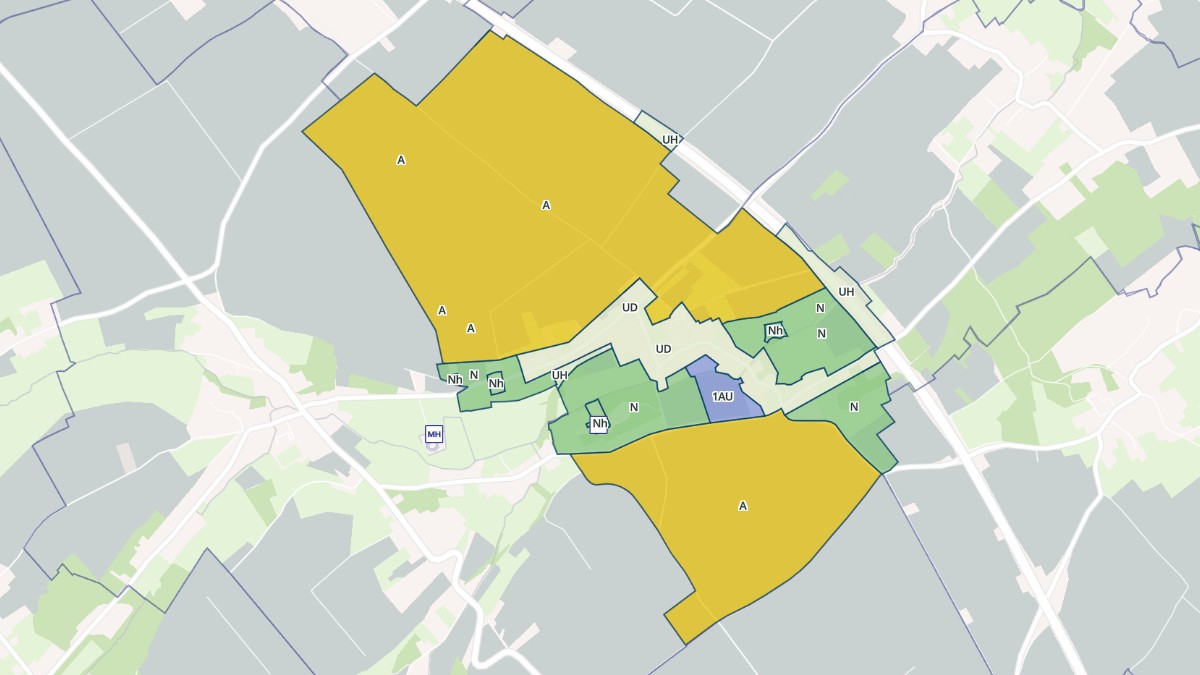 Aperçu cartographique de Liettres, centré sur la commune