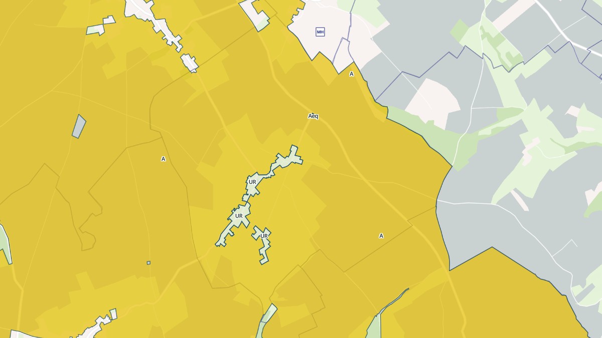 Aperçu cartographique de Maisoncelle, centré sur la commune