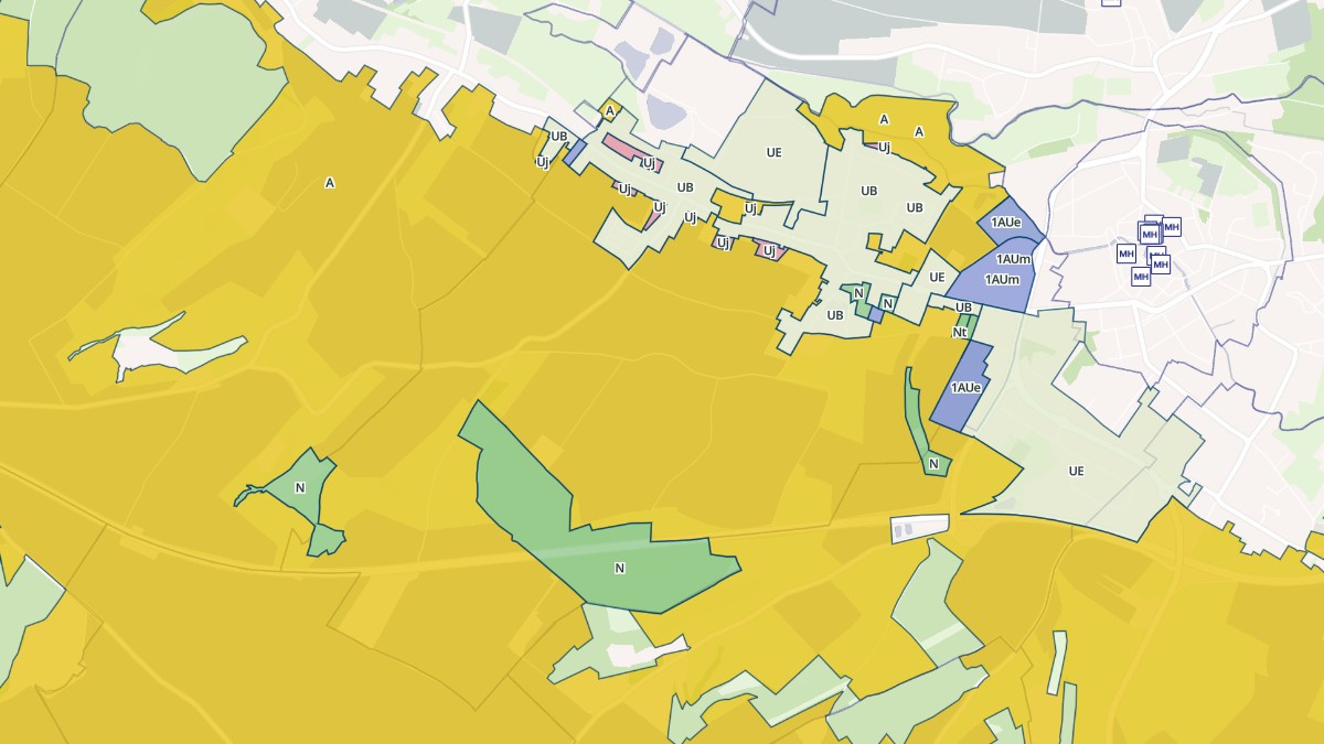 Aperçu cartographique de Marconnelle, centré sur la commune