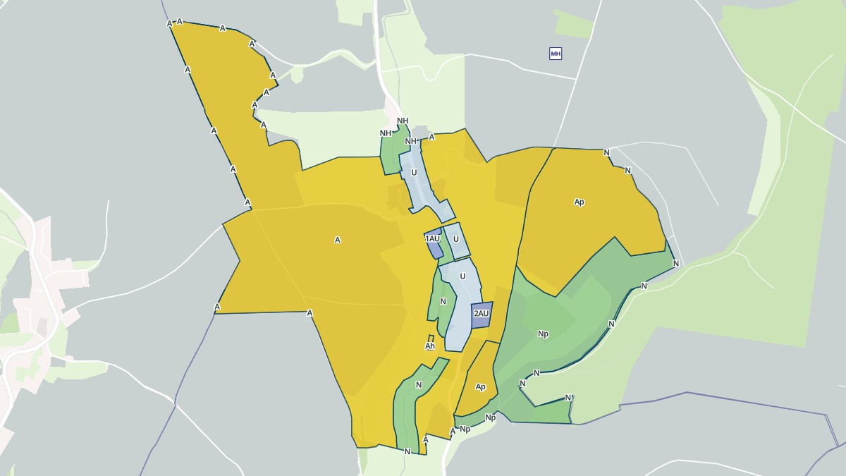 Aperçu cartographique de Maresville, centré sur la commune