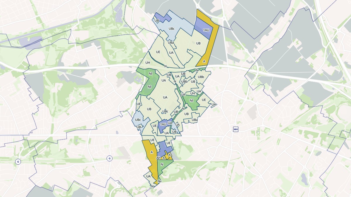 Aperçu cartographique de Montigny-en-Gohelle, centré sur la commune