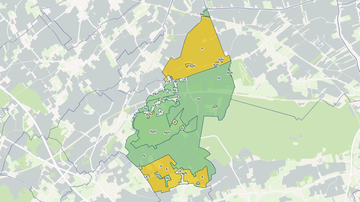 Aperçu cartographique de Muncq-Nieurlet, centré sur la commune