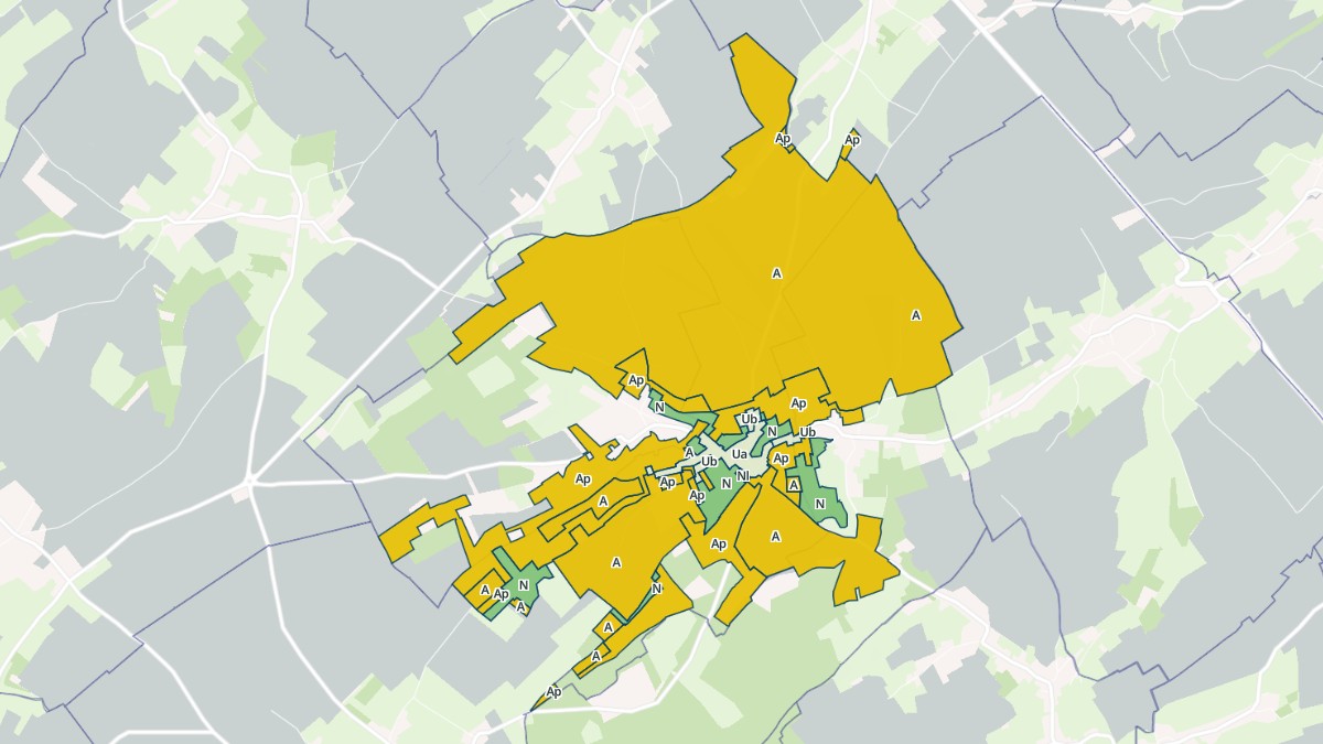 Aperçu cartographique de Nédonchel, centré sur la commune