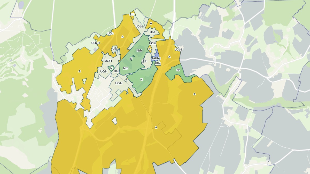 Aperçu cartographique de Nesles, centré sur la commune