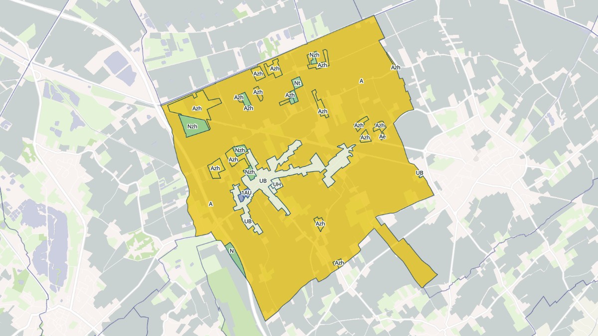 Aperçu cartographique de Nortkerque, centré sur la commune