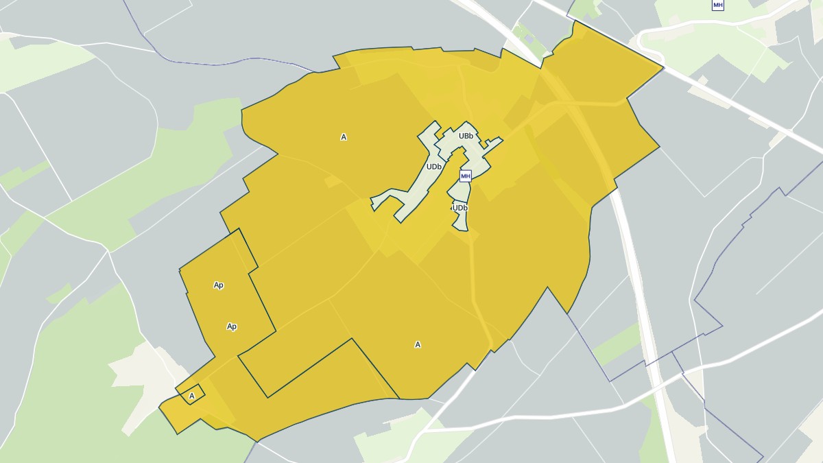 Aperçu cartographique de Nort-Leulinghem, centré sur la commune