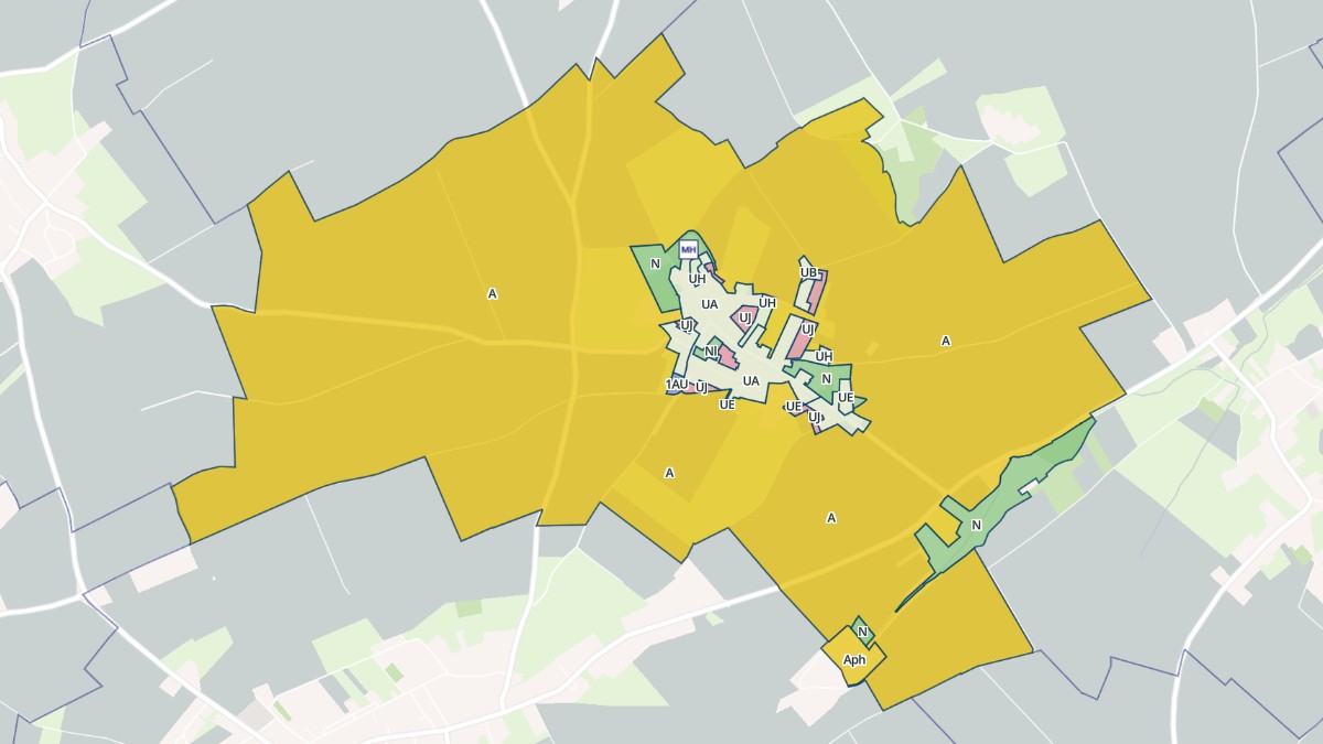 Aperçu cartographique de Noyelle-Vion, centré sur la commune