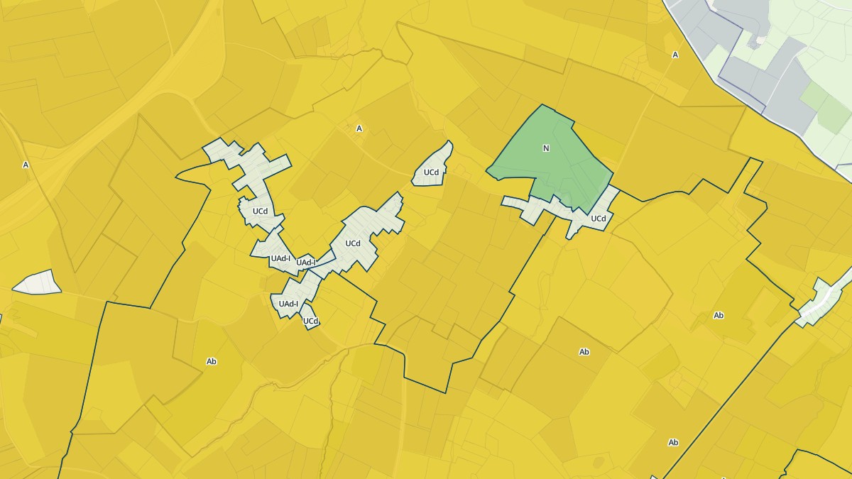 Aperçu cartographique de Offrethun, centré sur la commune
