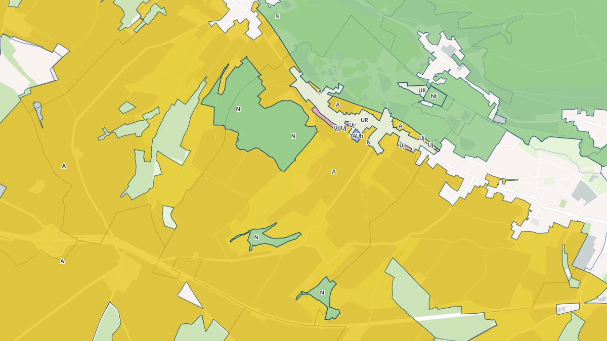 Aperçu cartographique de Bouin-Plumoison, centré sur la commune