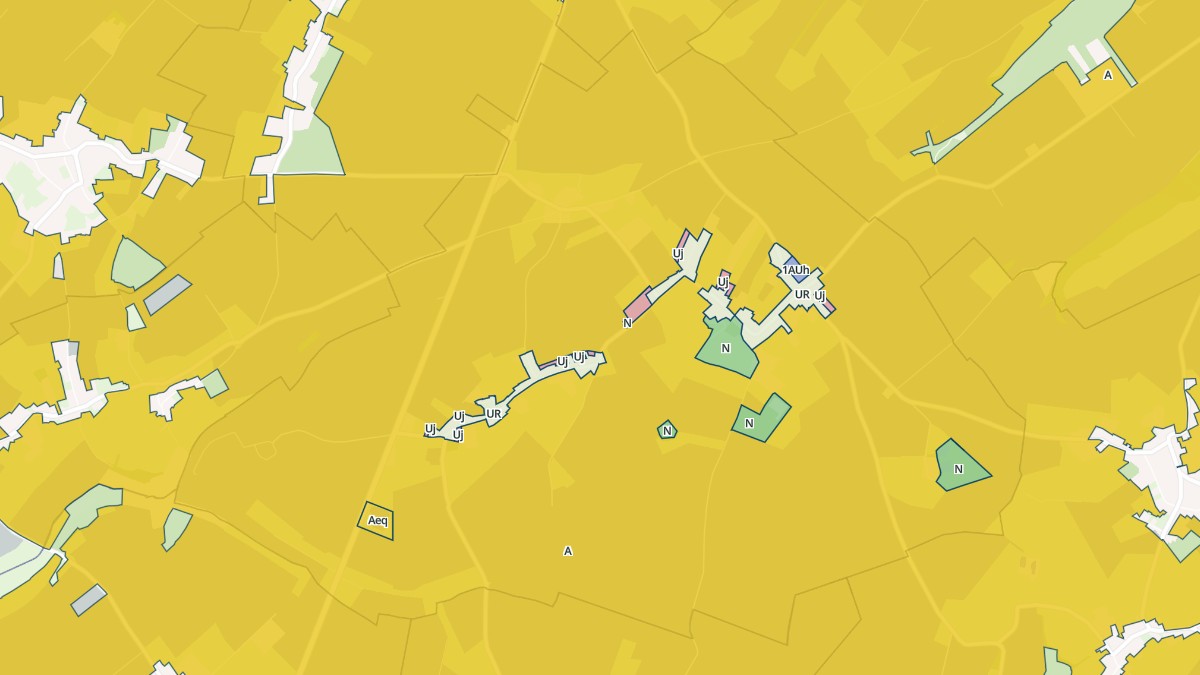 Aperçu cartographique de Le Quesnoy-en-Artois, centré sur la commune