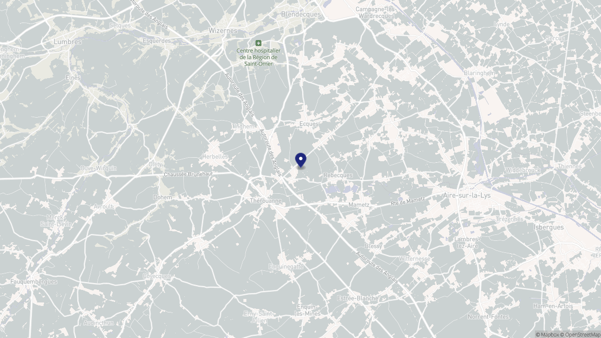 Aperçu cartographique de Saint-Augustin, centré sur la commune