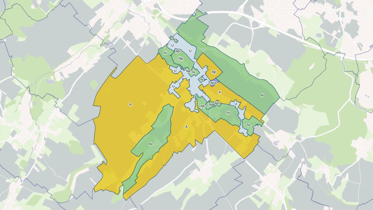 Aperçu cartographique de Rebreuve-Ranchicourt, centré sur la commune