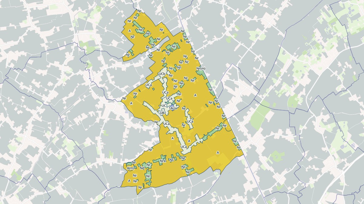 Aperçu cartographique de Richebourg, centré sur la commune