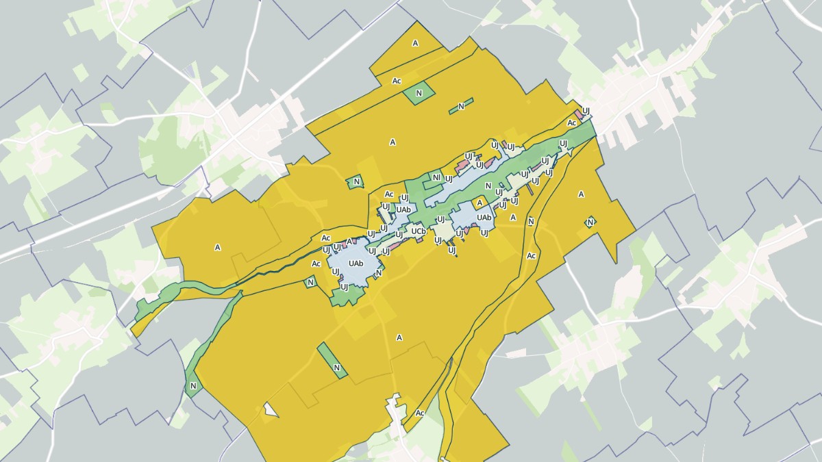 Aperçu cartographique de Rivière, centré sur la commune