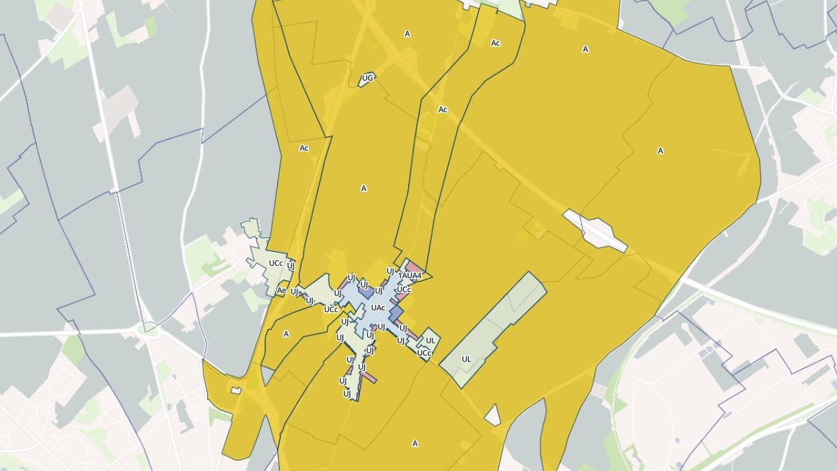 Aperçu cartographique de Roclincourt, centré sur la commune