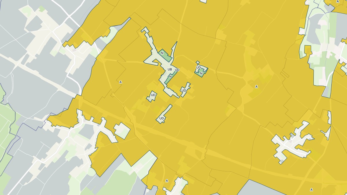 Aperçu cartographique de Rodelinghem, centré sur la commune