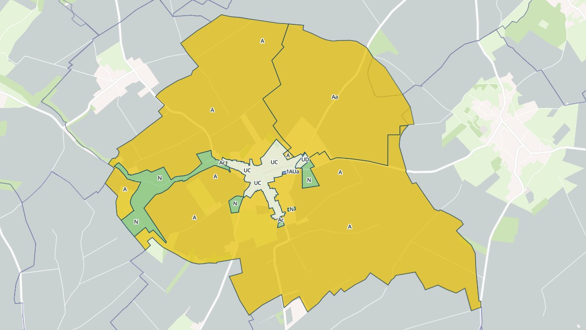 Aperçu cartographique de Sailly-au-Bois, centré sur la commune
