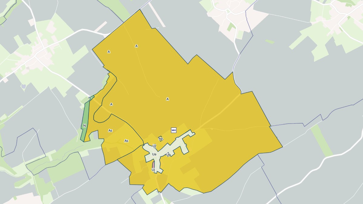 Aperçu cartographique de Saint-Amand, centré sur la commune
