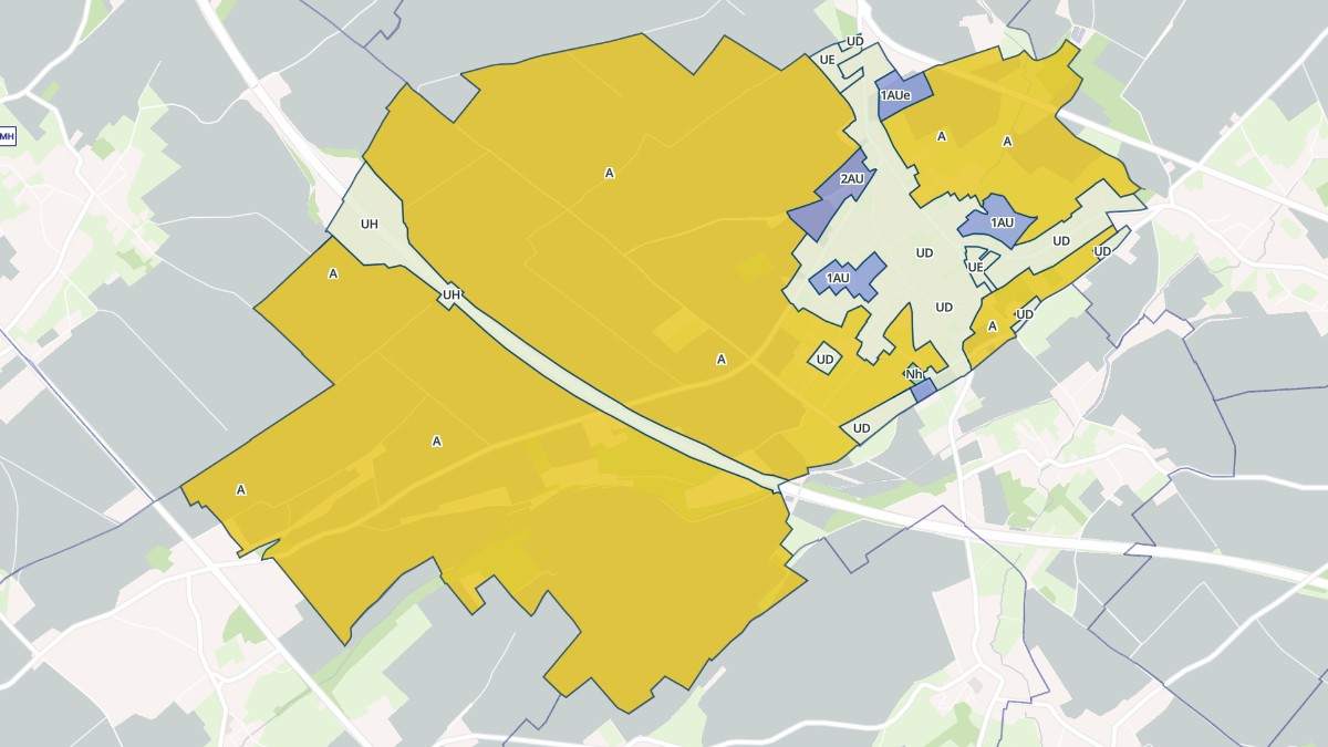 Aperçu cartographique de Saint-Hilaire-Cottes, centré sur la commune