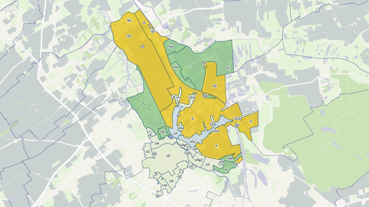 Aperçu cartographique de Saint-Omer, centré sur la commune