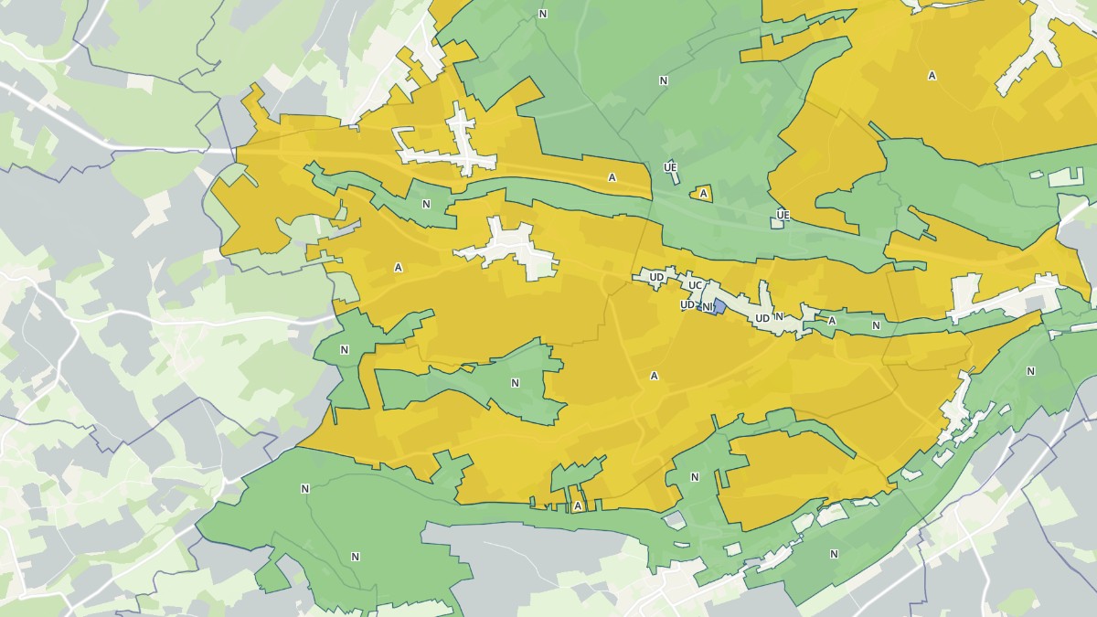 Aperçu cartographique de Seninghem, centré sur la commune