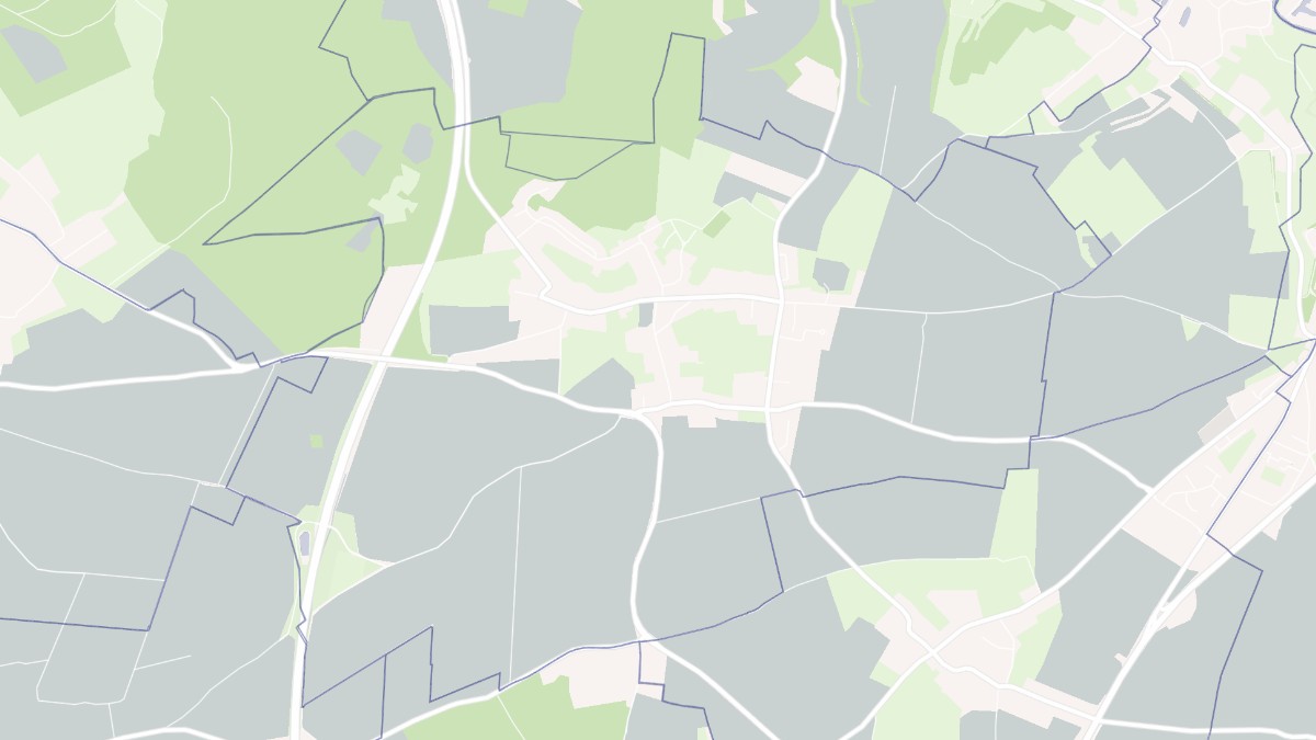 Aperçu cartographique de Sorrus, centré sur la commune