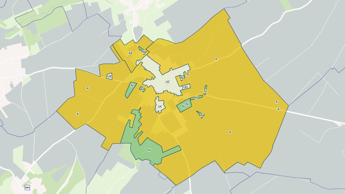 Aperçu cartographique de Souastre, centré sur la commune