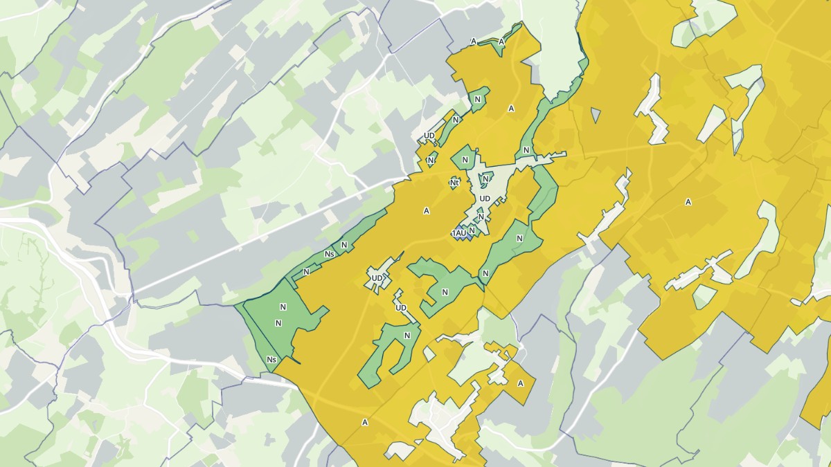Aperçu cartographique de Surques, centré sur la commune