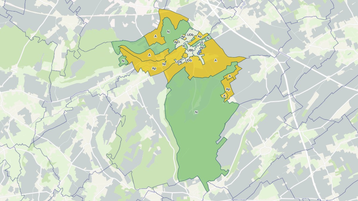 Aperçu cartographique de Tournehem-sur-la-Hem, centré sur la commune